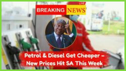 DMRE Reveals New Petrol and Diesel Prices: Discover the Savings Starting This Wednesday