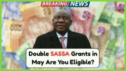 May 2025: Double SASSA Grants Announced – Are You Eligible for Increased Payments?