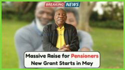 Big Boost for Pensioners: Older Person’s Grant Increases to R4,190 or R4,610 Monthly from May